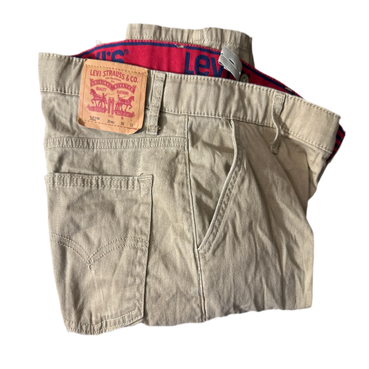 Levi Strauss & CO 502™️ Boys Khaki Size 20 REG- Pre-Owned