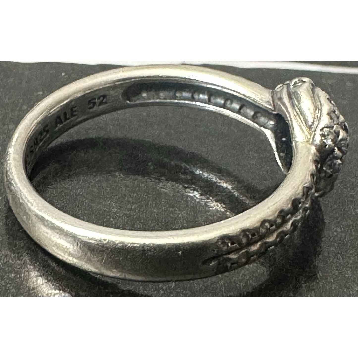 Pandora Sterling Silver Knot Ring Size 6