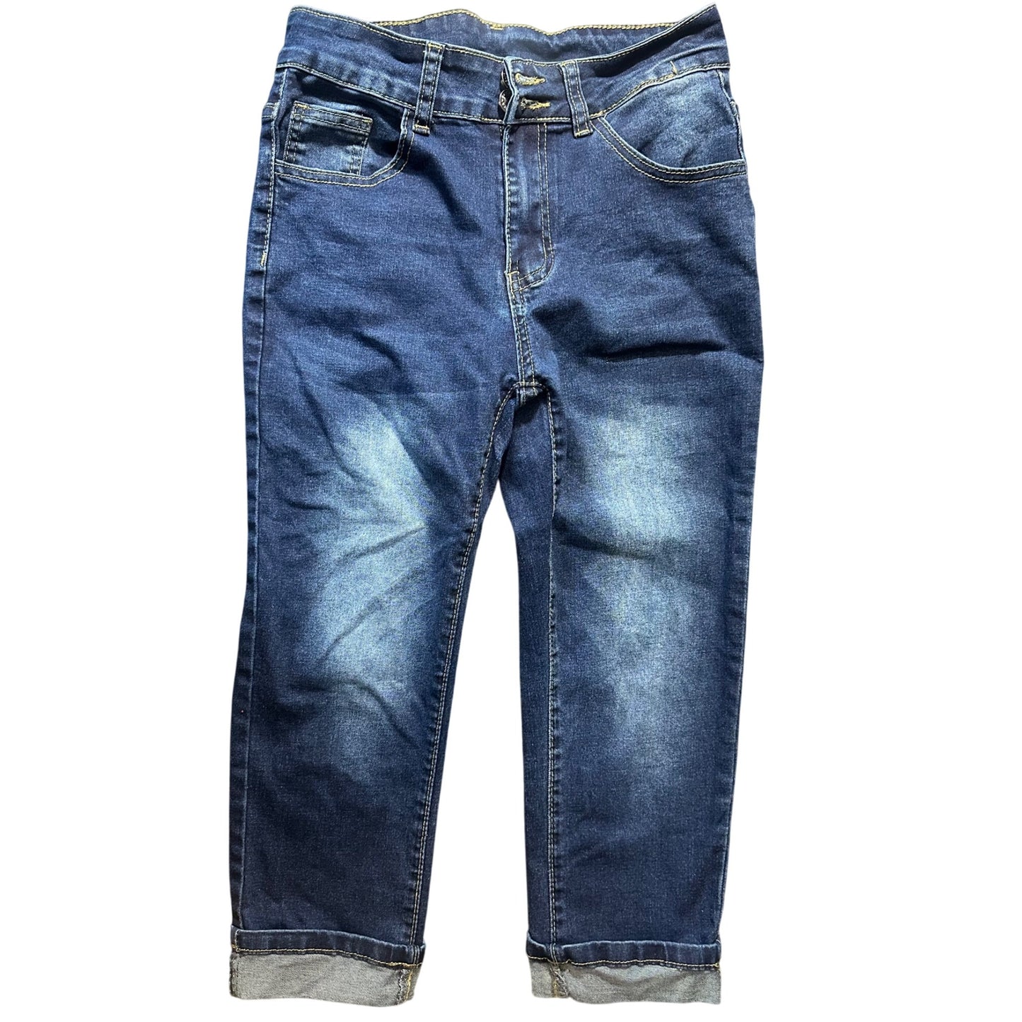 SHEIN Women’s Clothing Bundle-Shirt, Jean Capris & Skinny Jeans(Pre-Owned Size S, 27, 4)