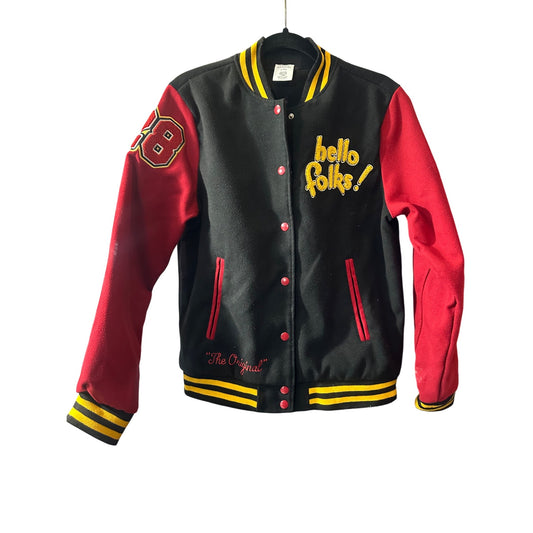 Mickey Mouse and Pluto Varsity Jacket for Adults