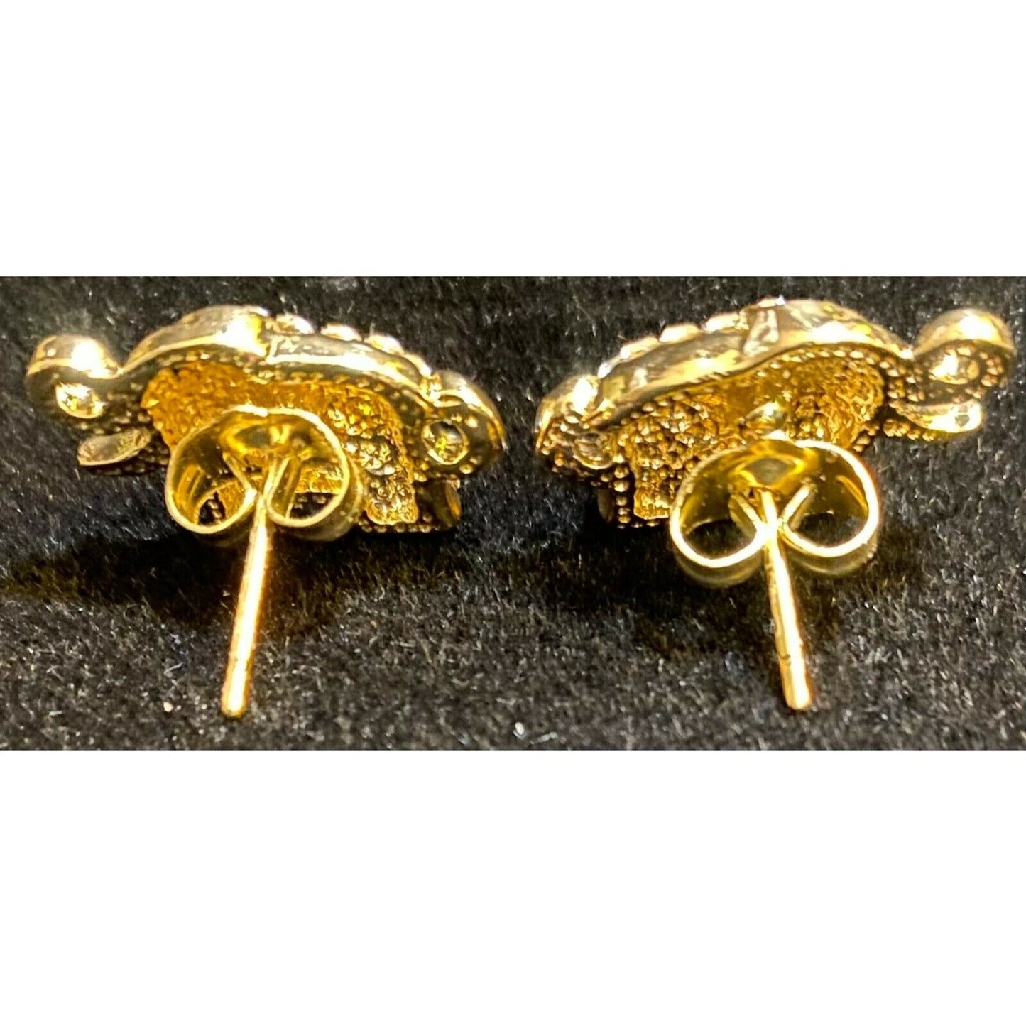 18k Gold Plated Necklace/Bracelet/Earrings/Adjustable Ring Set - Variety Sales Etc.