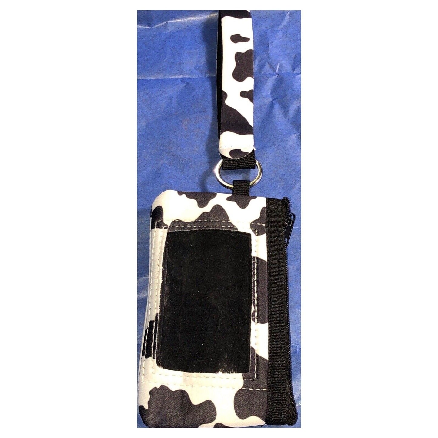 Neoprene ID Wristlet Keychain Coin Purse/Clutch - Variety Sales Etc.